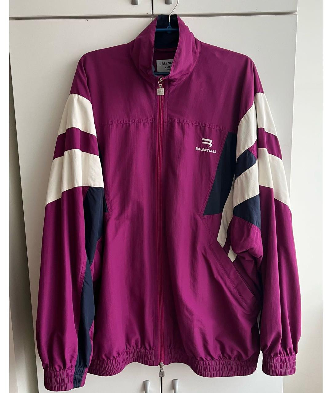 BALENCIAGA Фиолетовая куртка, фото 2
