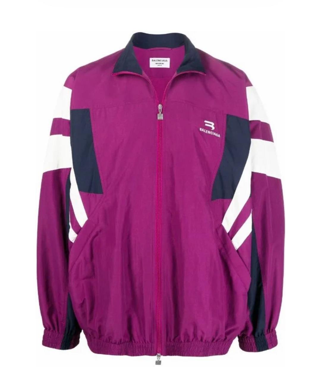 BALENCIAGA Фиолетовая куртка, фото 1