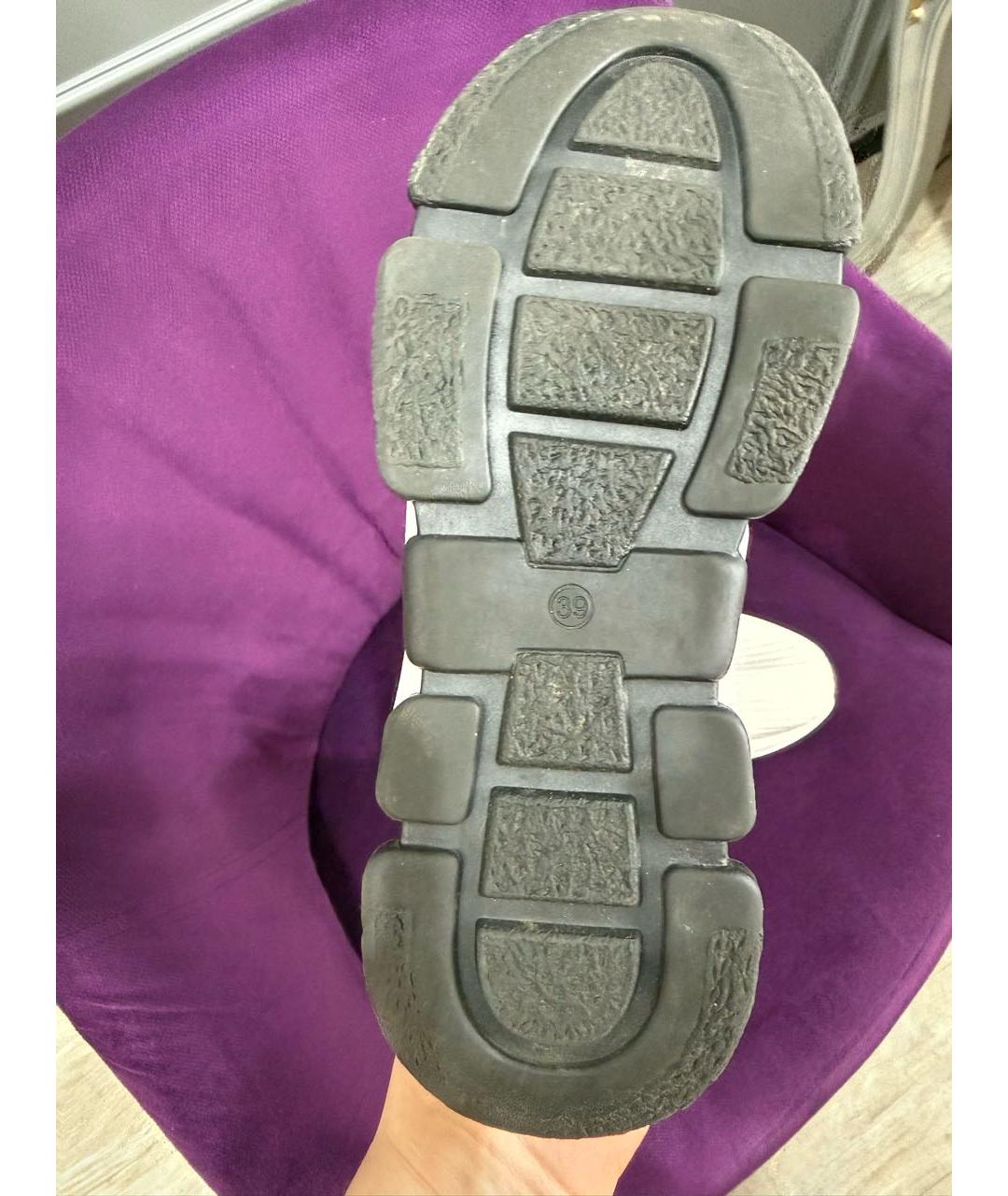 WEEKEND MAX MARA Белые текстильные кроссовки, фото 4