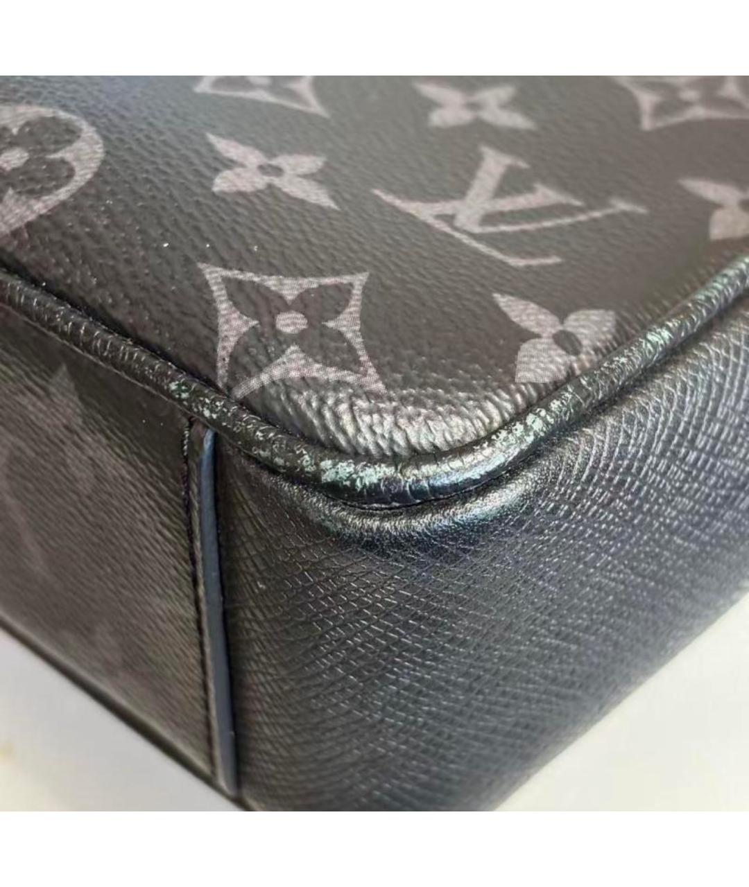 LOUIS VUITTON Черная сумка на плечо, фото 6