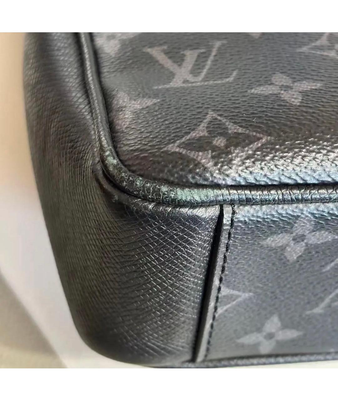 LOUIS VUITTON Черная сумка на плечо, фото 8