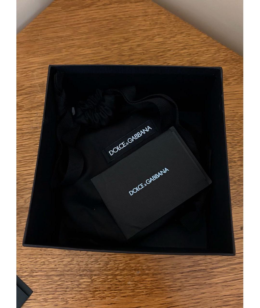 DOLCE&GABBANA Зеленый ремень из экзотической кожи, фото 5