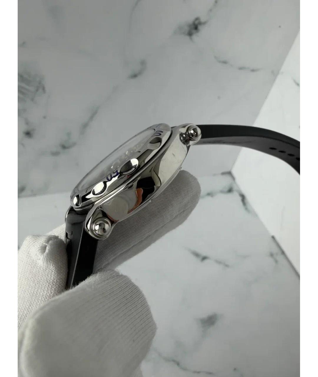 CHOPARD Синие металлические часы, фото 5