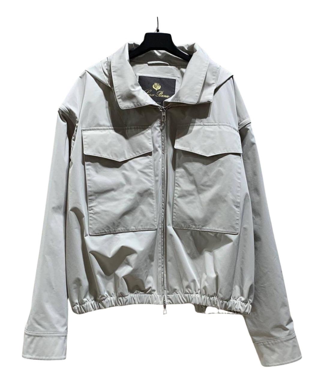 LORO PIANA Бежевая куртка, фото 9