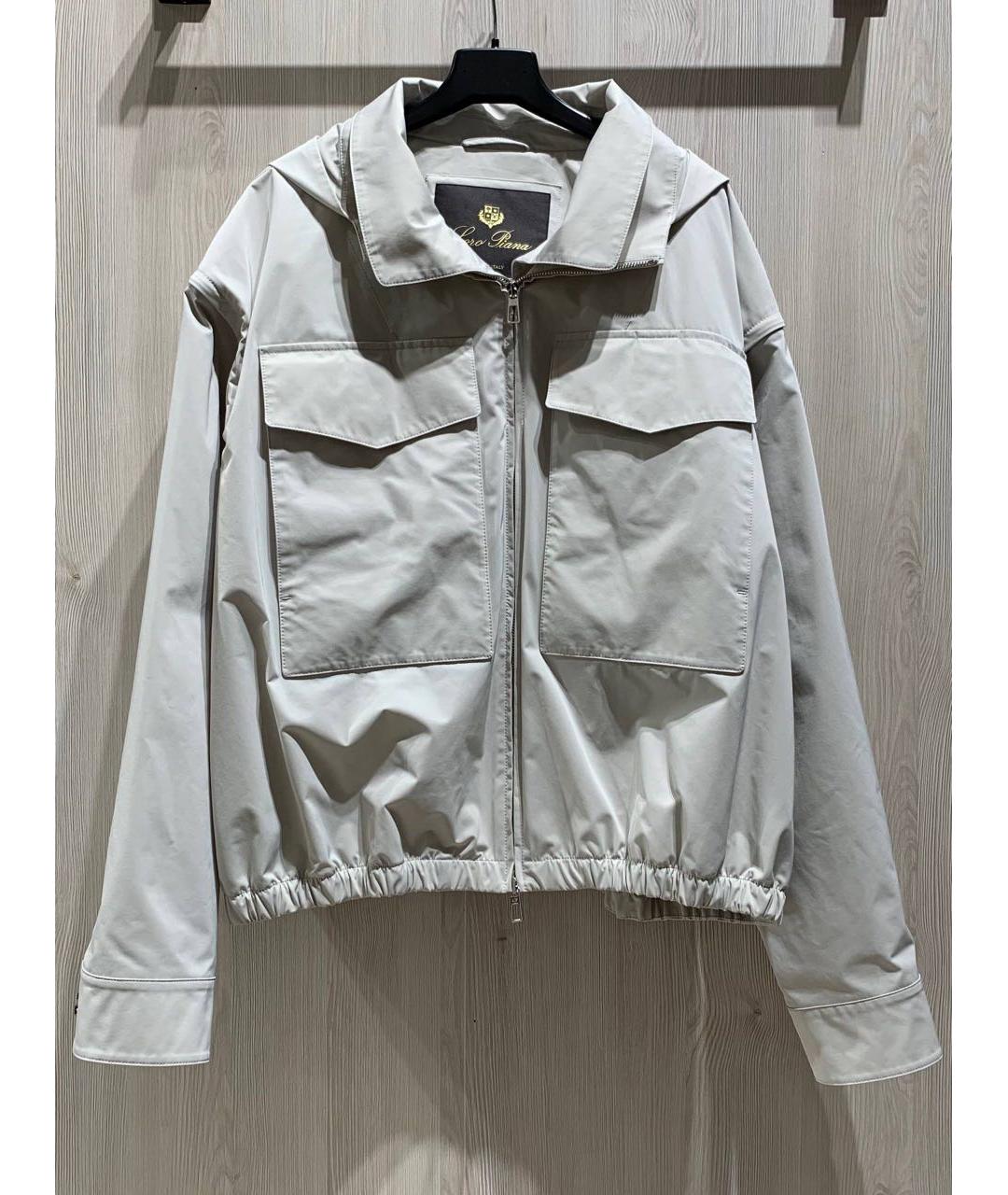 LORO PIANA Бежевая куртка, фото 8