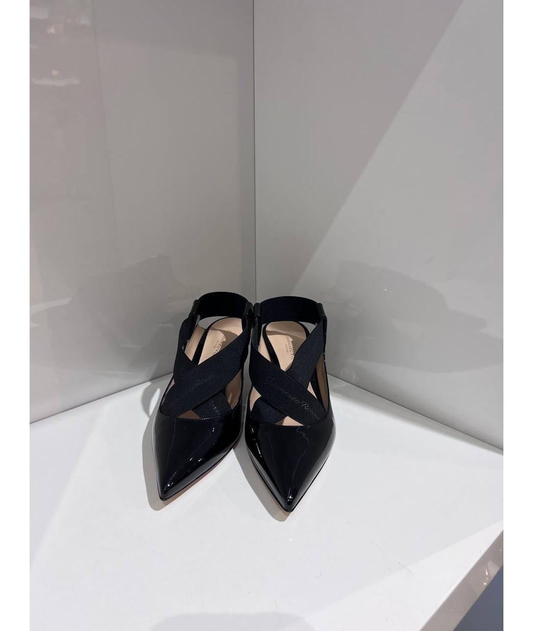 GIANVITO ROSSI Черные туфли, фото 2