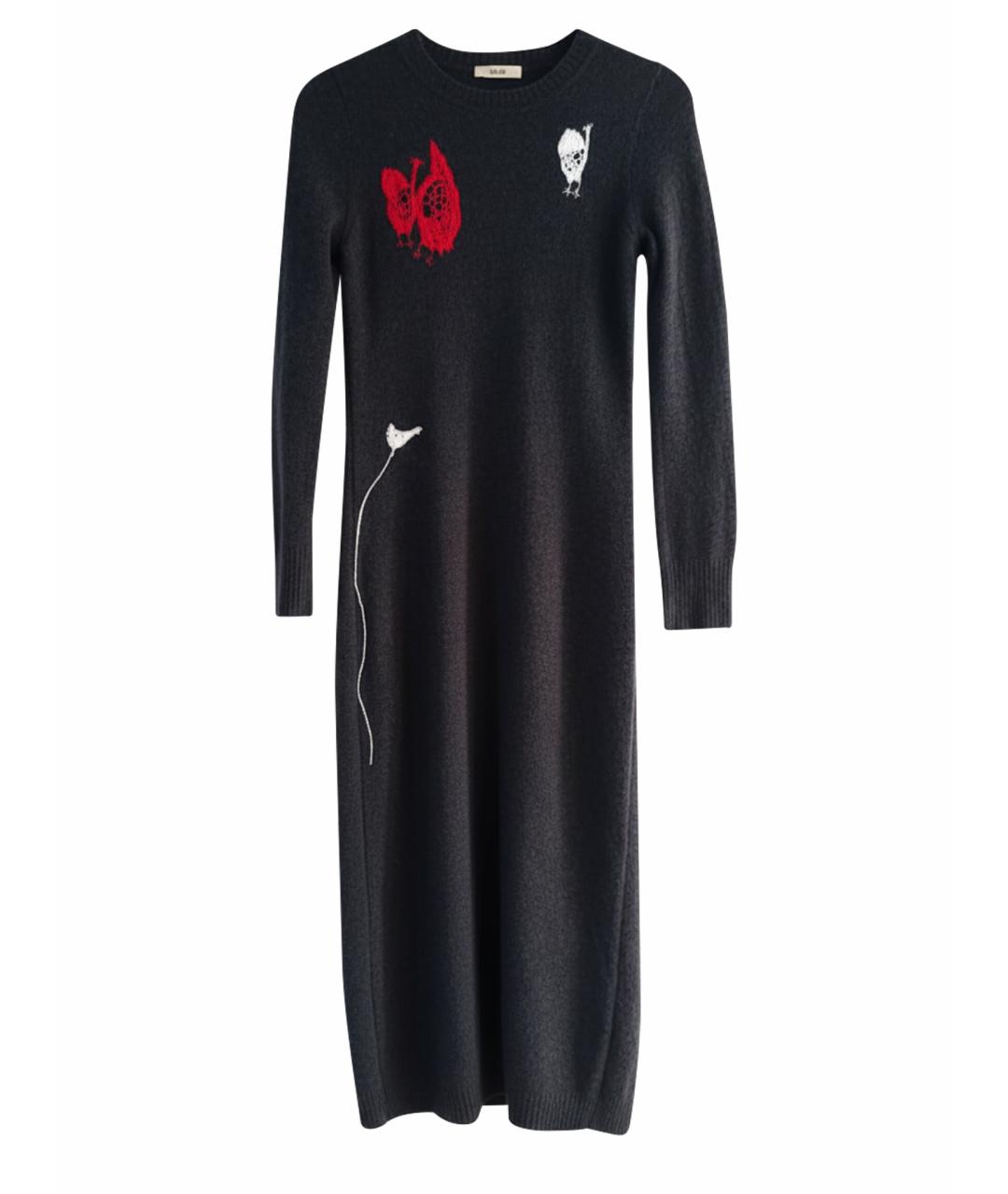 CELINE Серое шерстяное повседневное платье, фото 1