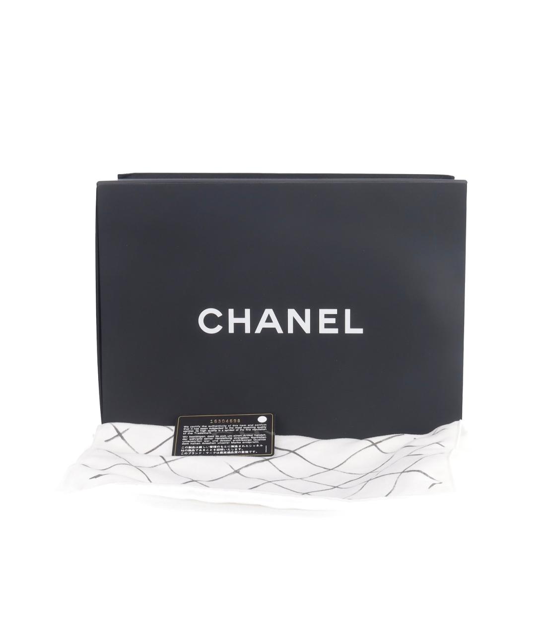 CHANEL Черная кожаная сумка через плечо, фото 4