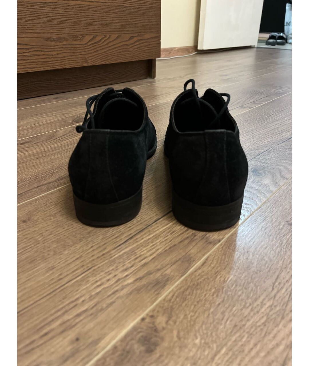 BOTTEGA VENETA Синие замшевые туфли, фото 4