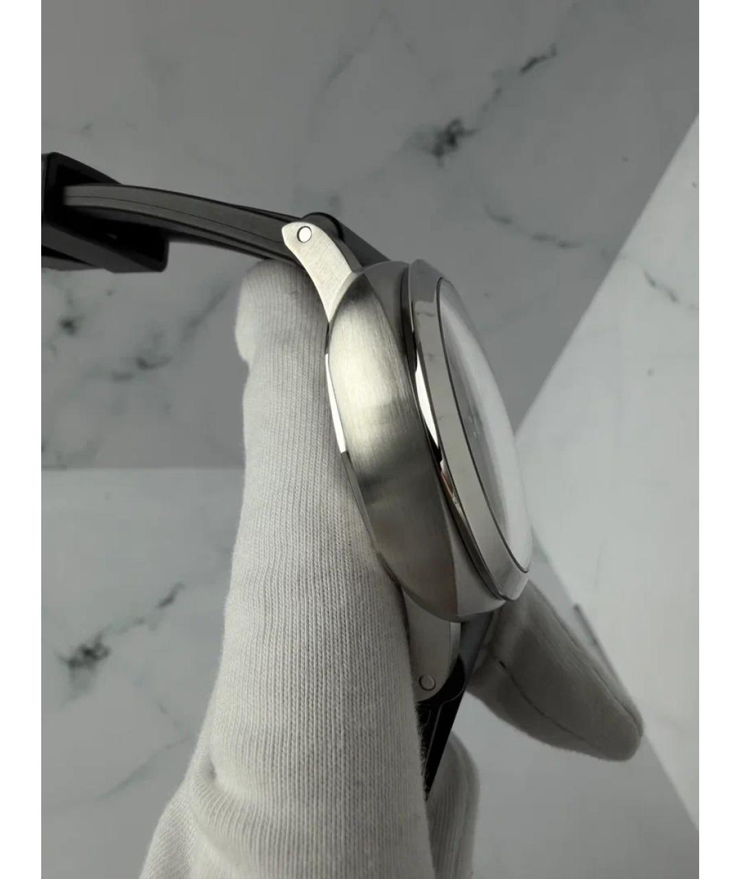 PANERAI Черные металлические часы, фото 5