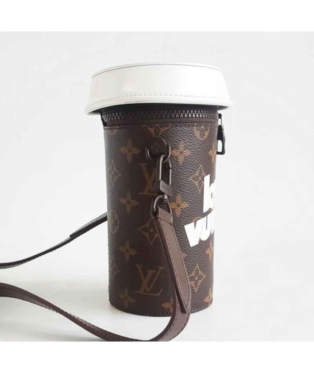 LOUIS VUITTON Коричневая сумка через плечо, фото 4