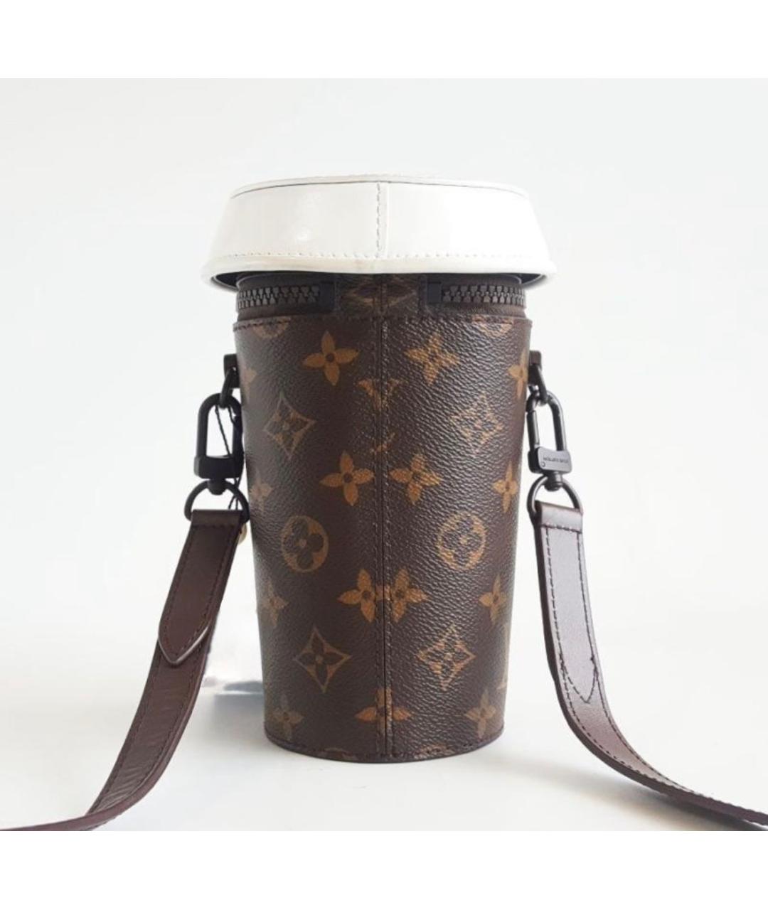 LOUIS VUITTON Коричневая сумка через плечо, фото 5