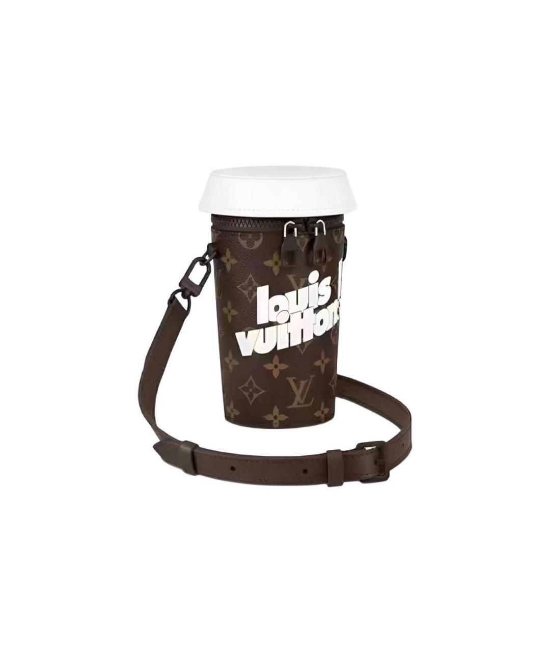 LOUIS VUITTON Коричневая сумка через плечо, фото 1