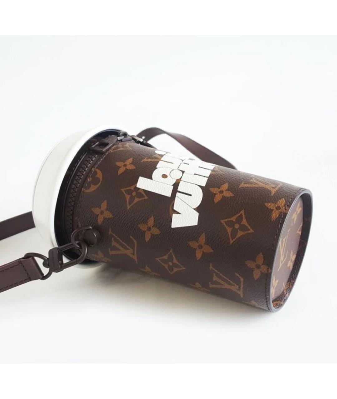 LOUIS VUITTON Коричневая сумка через плечо, фото 2