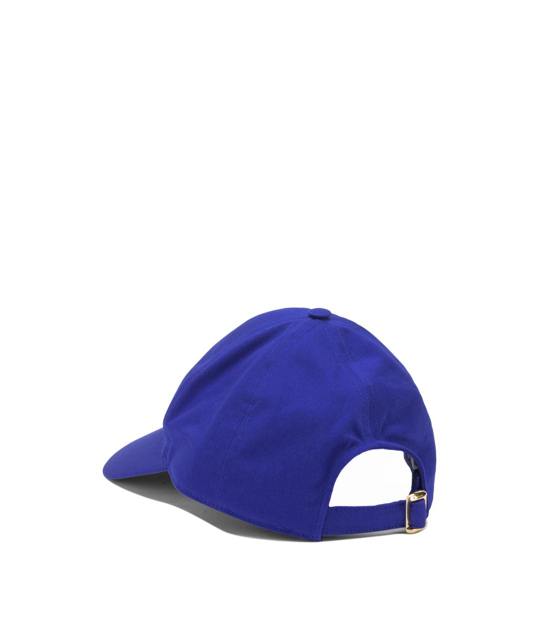 CELINE Синяя хлопковая кепка, фото 2