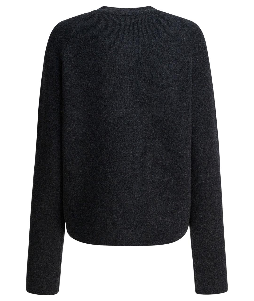 TOTEME Серый шерстяной кардиган, фото 2