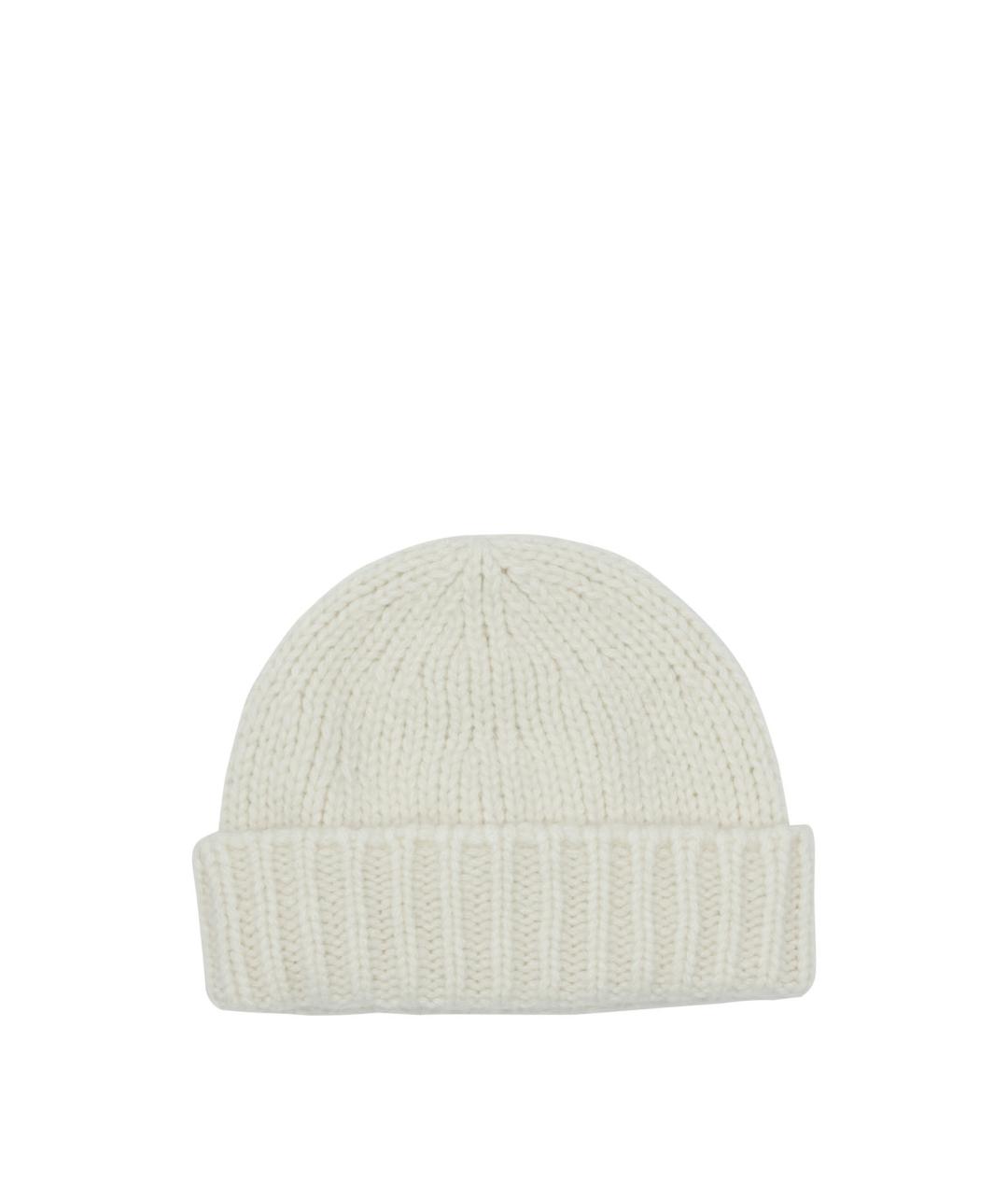 CELINE Белая кашемировая шапка, фото 2
