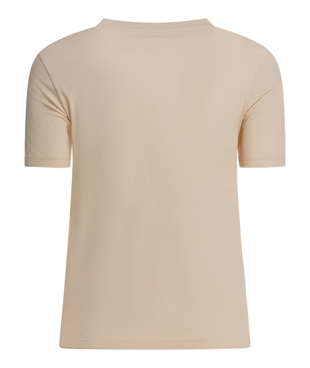 CELINE Белая хлопковая футболка, фото 2