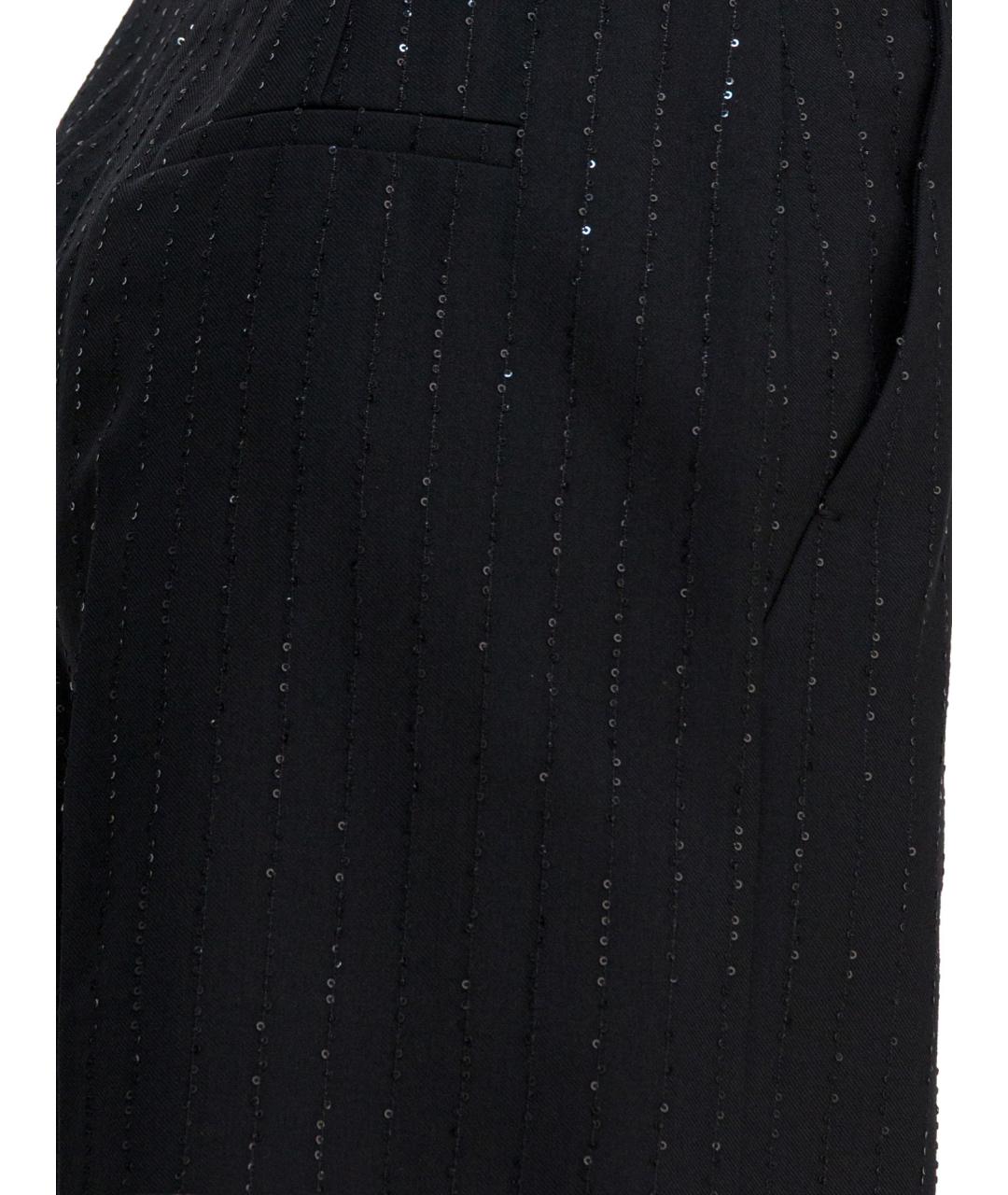 MAX MARA Черные шерстяные шорты, фото 4