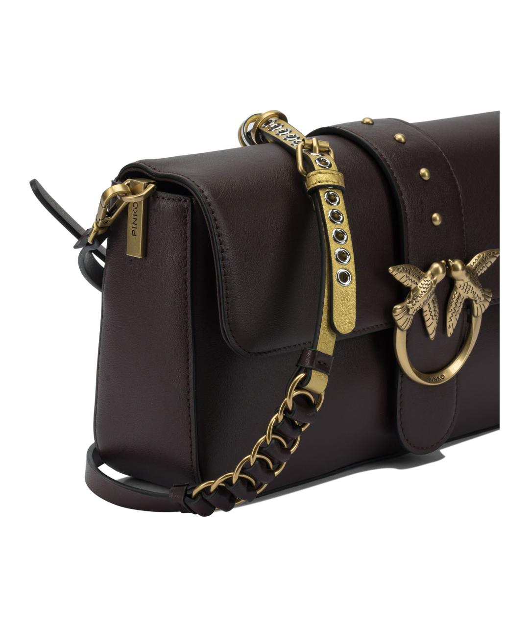 PINKO Мульти кожаная сумка через плечо, фото 4