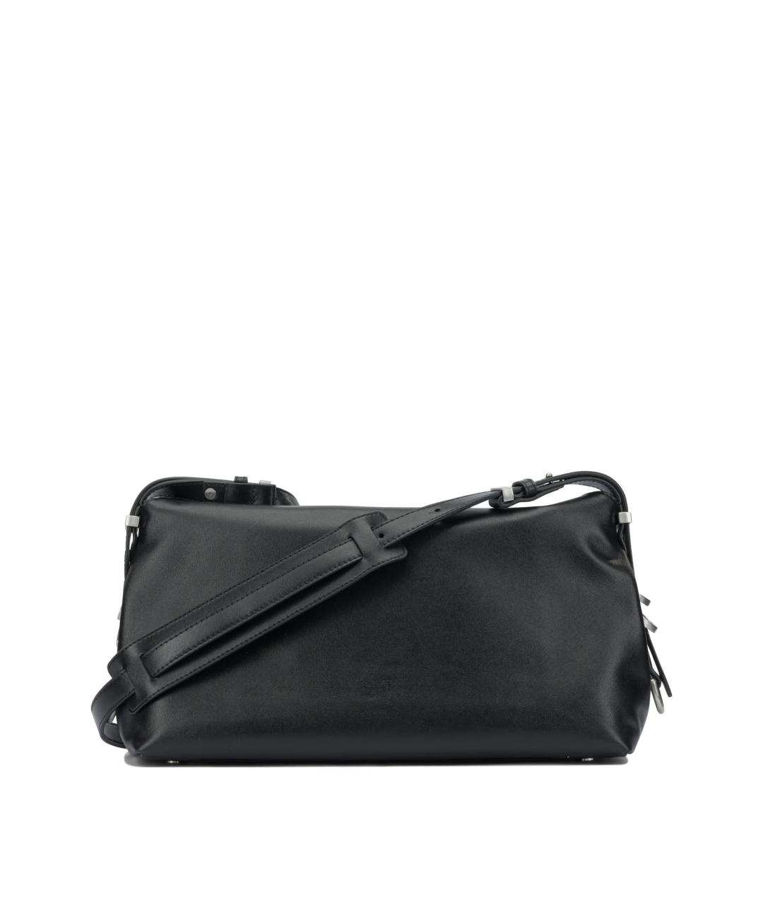 PINKO Черная кожаная сумка через плечо, фото 3