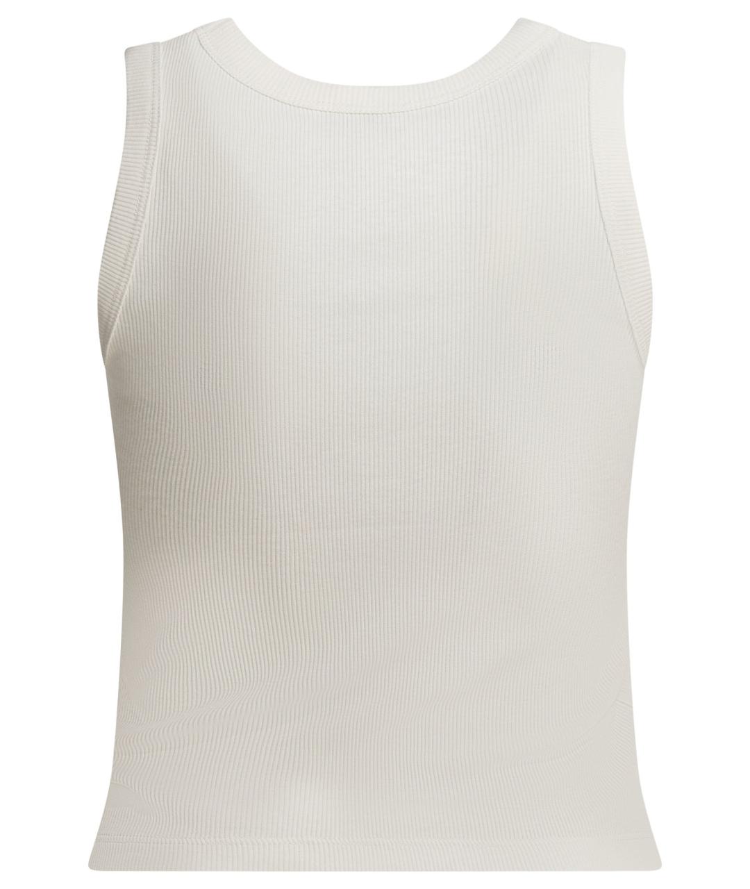 CELINE Белая хлопковая майка, фото 2