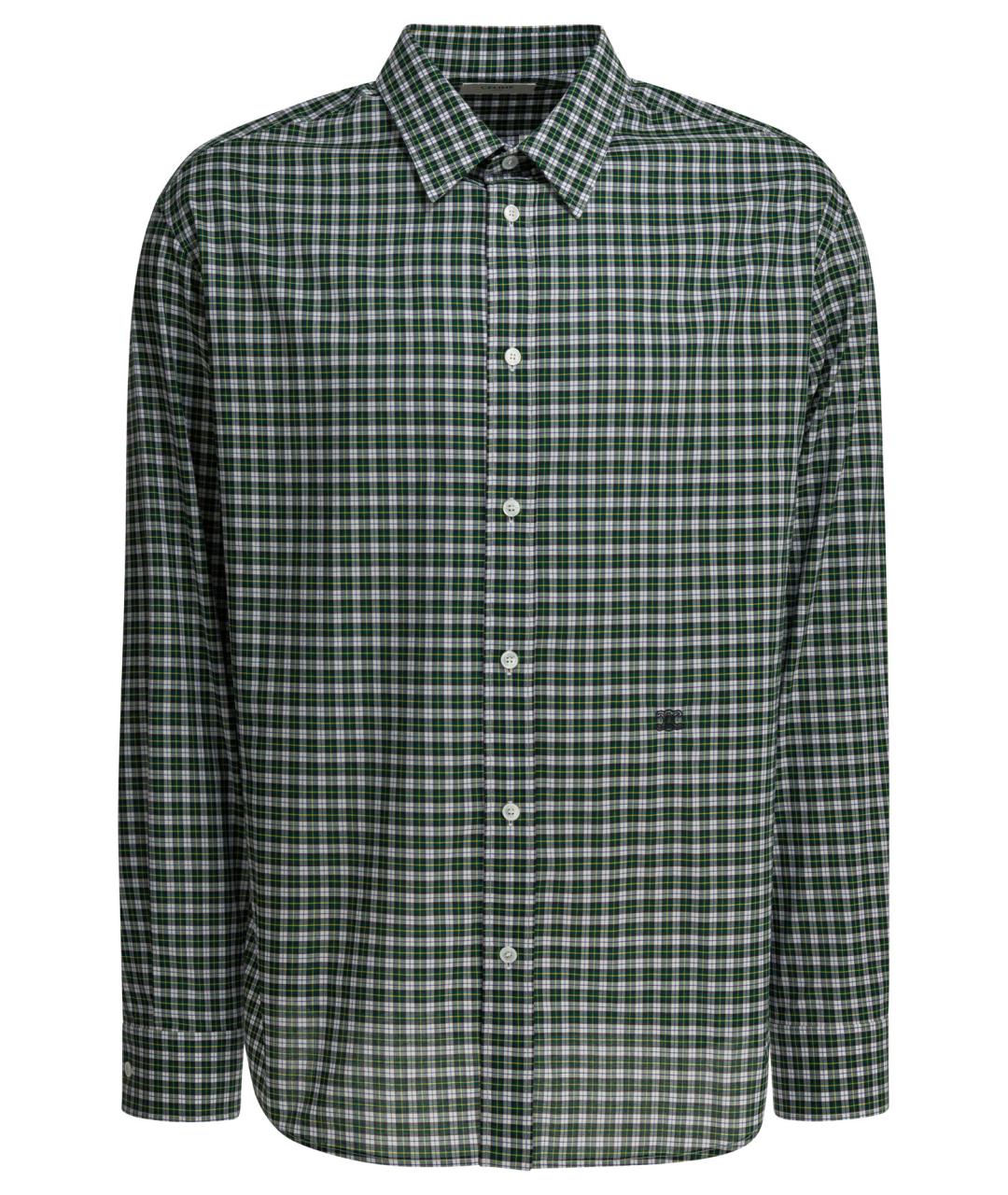 CELINE Мульти хлопковая кэжуал рубашка, фото 1