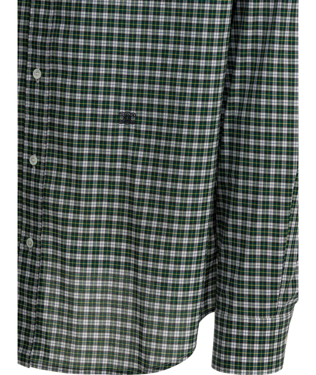 CELINE Мульти хлопковая кэжуал рубашка, фото 4