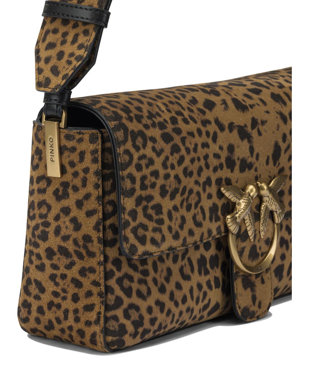 PINKO Мульти кожаная сумка через плечо, фото 4