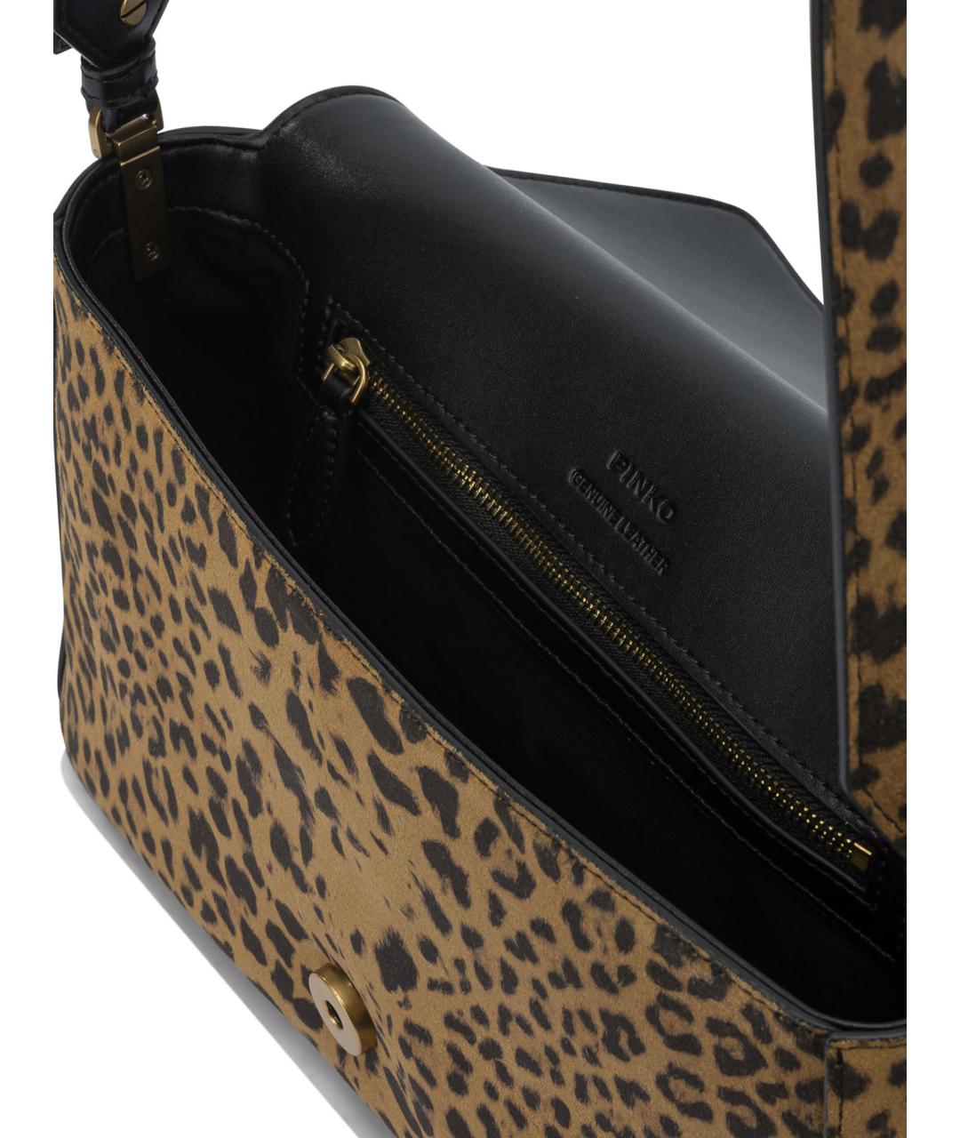 PINKO Мульти кожаная сумка через плечо, фото 5