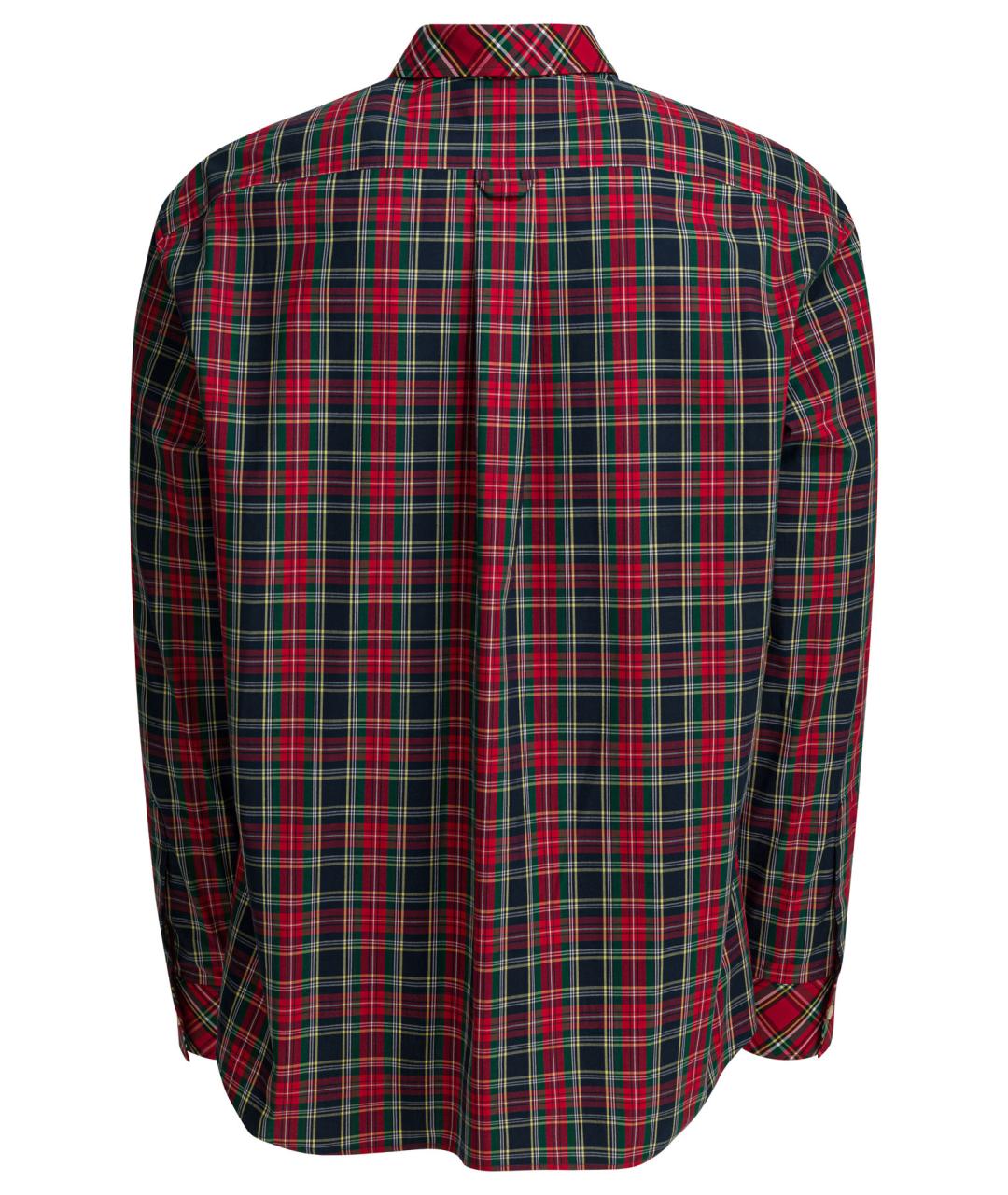 CELINE Красная хлопковая кэжуал рубашка, фото 2