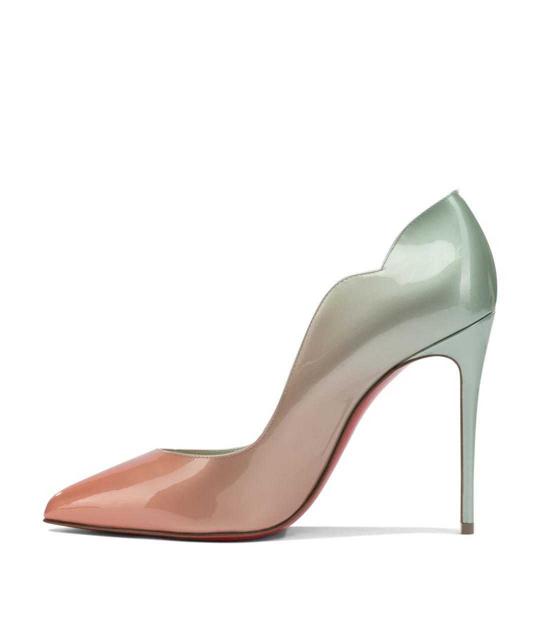 CHRISTIAN LOUBOUTIN Мульти туфли из лакированной кожи, фото 3