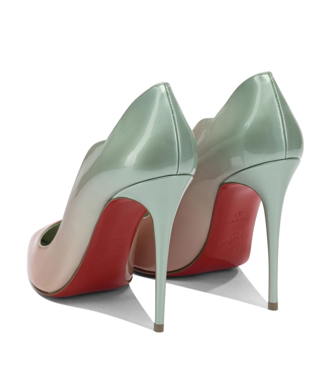 CHRISTIAN LOUBOUTIN Мульти туфли из лакированной кожи, фото 4