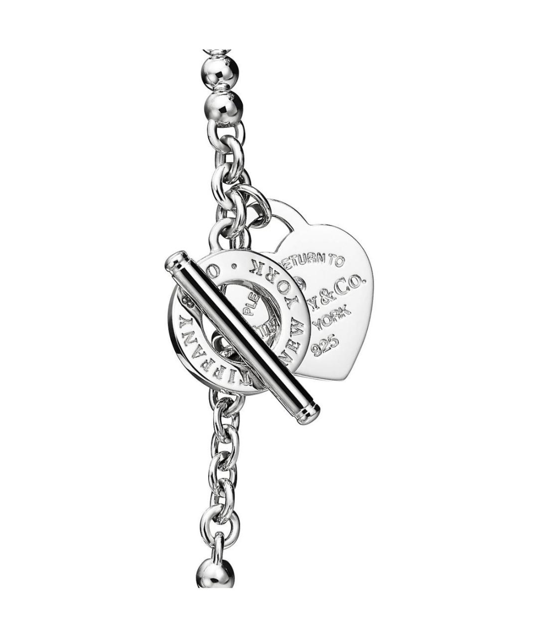 TIFFANY&CO Серебрянный серебряный браслет, фото 3