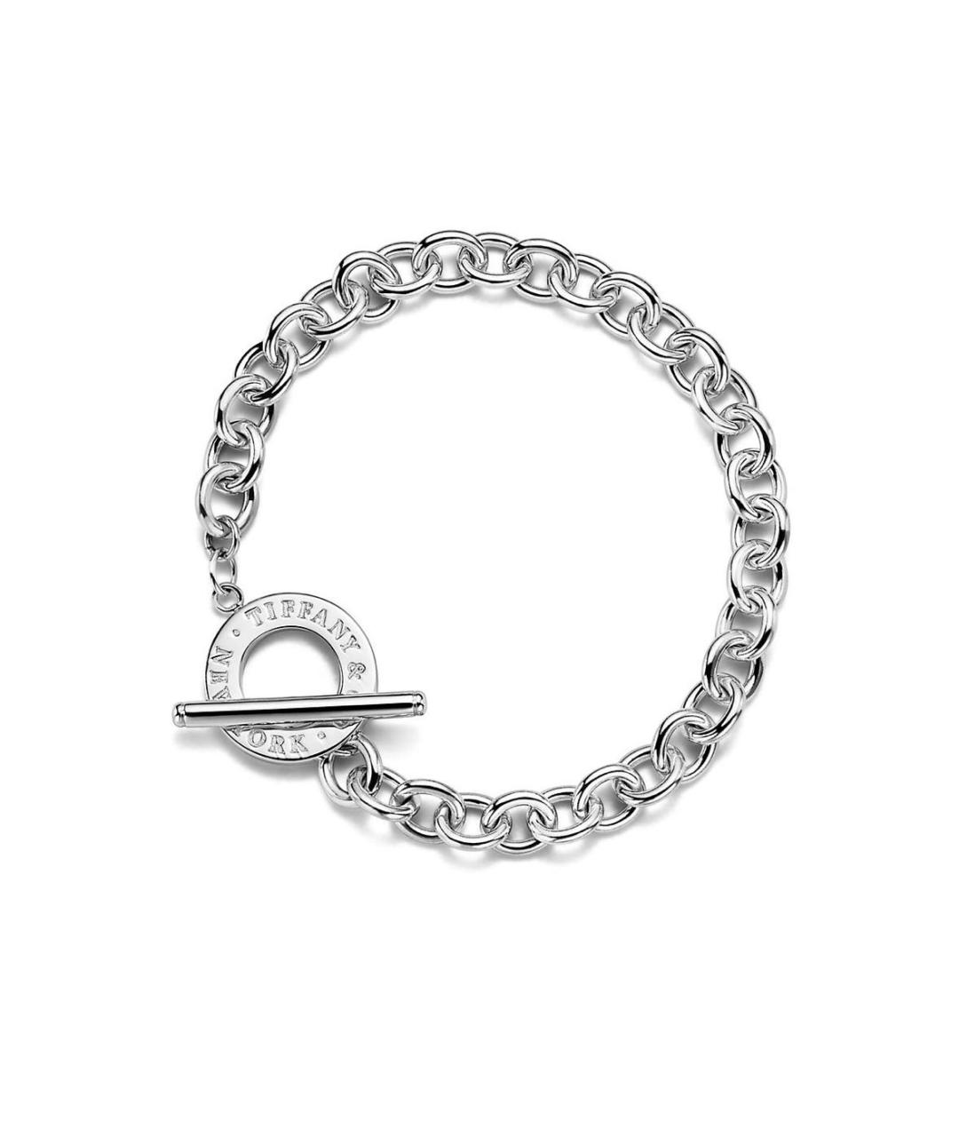 TIFFANY&CO Серебрянный серебряный браслет, фото 5