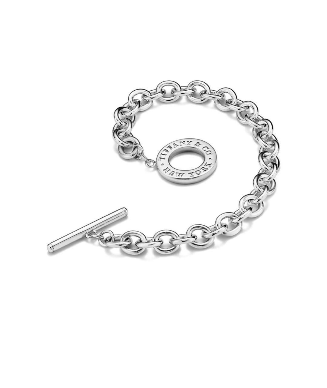 TIFFANY&CO Серебрянный серебряный браслет, фото 3