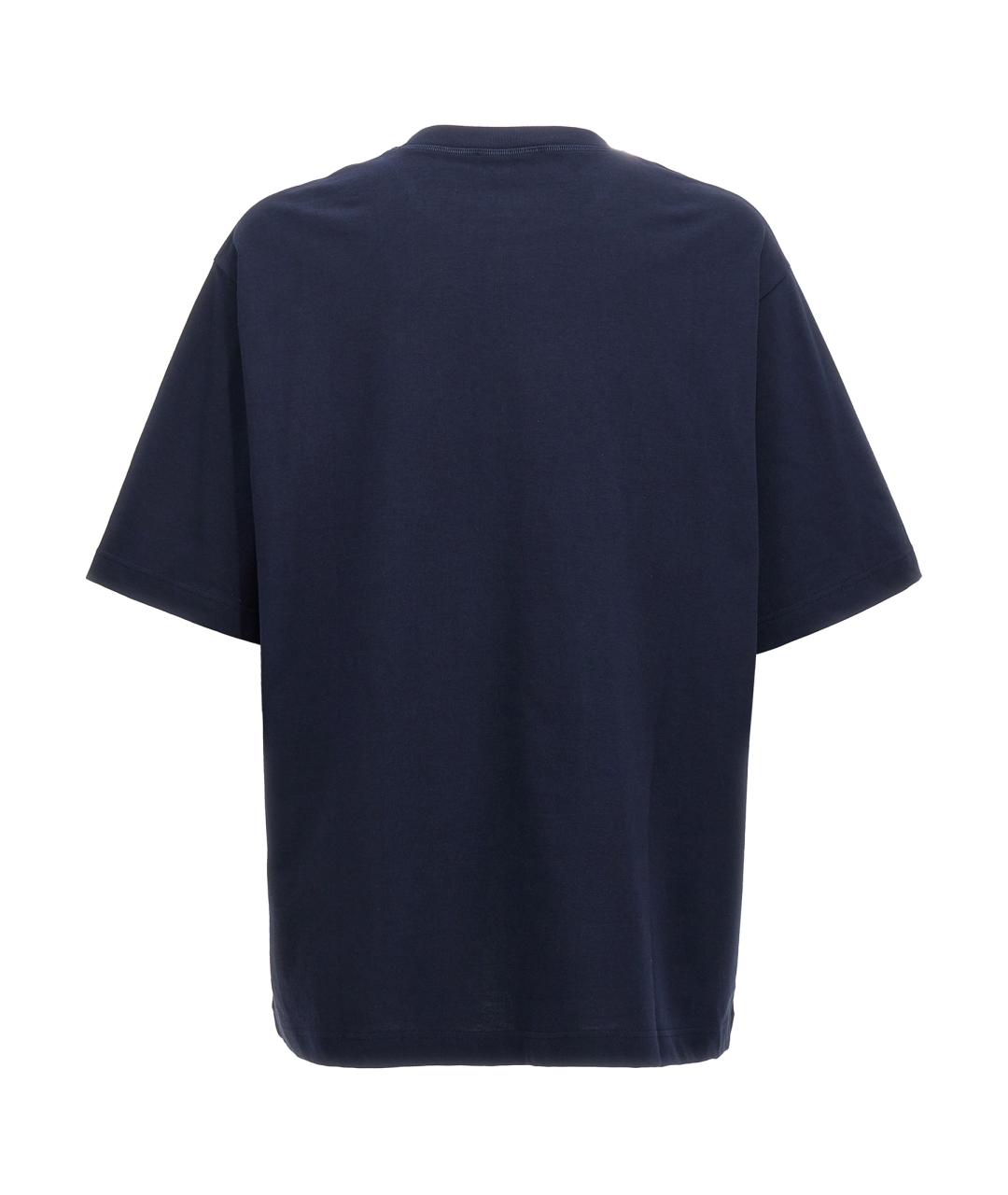 GUCCI Синяя хлопковая футболка, фото 2