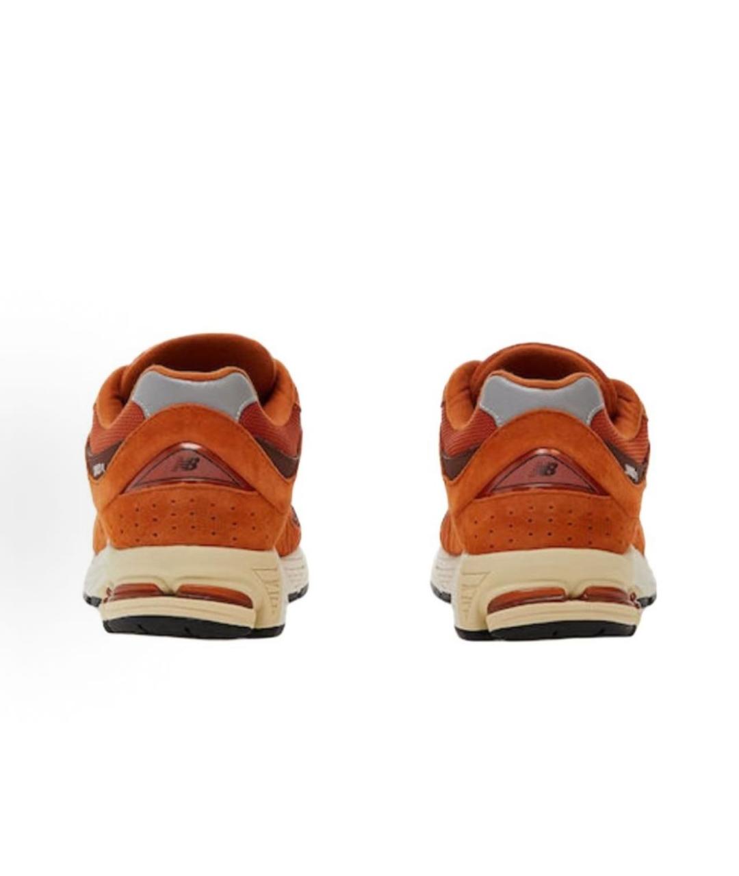 NEW BALANCE Оранжевое замшевые низкие кроссовки / кеды, фото 5