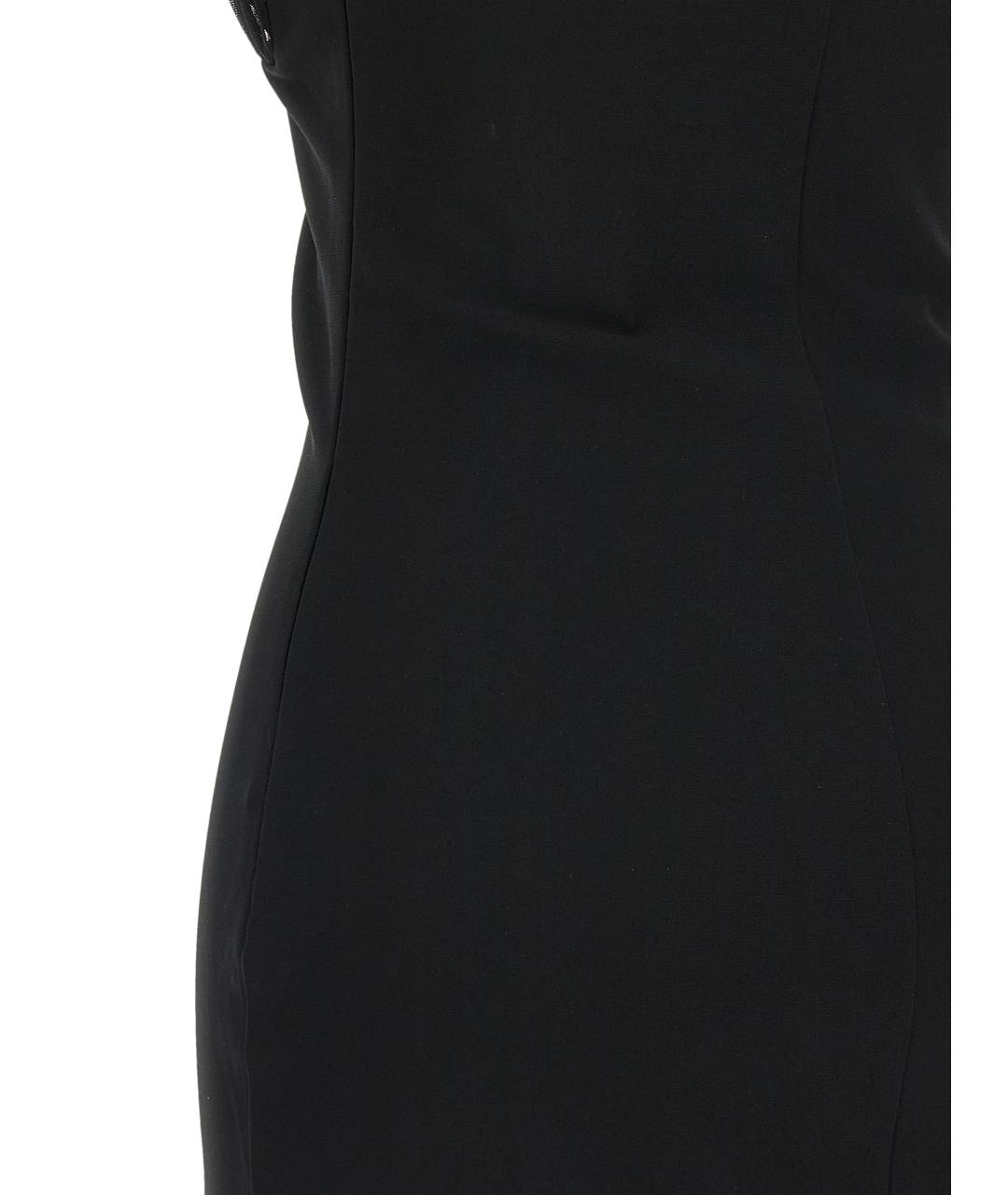 NENSI DOJAKA Черное вискозное платье, фото 4