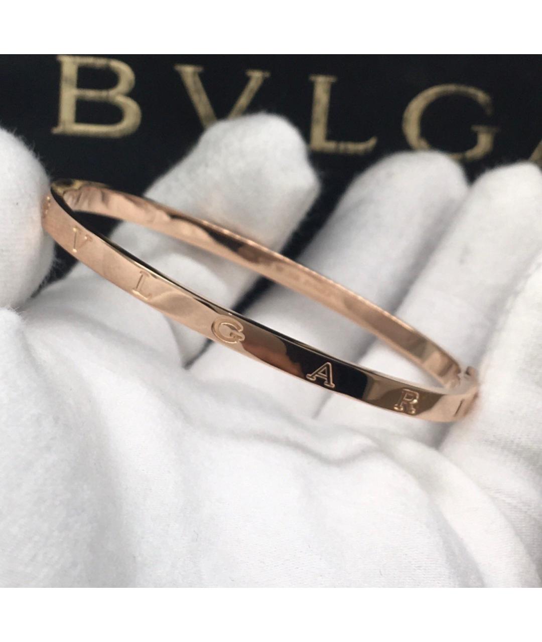 BVLGARI Золотой браслет из розового золота, фото 4