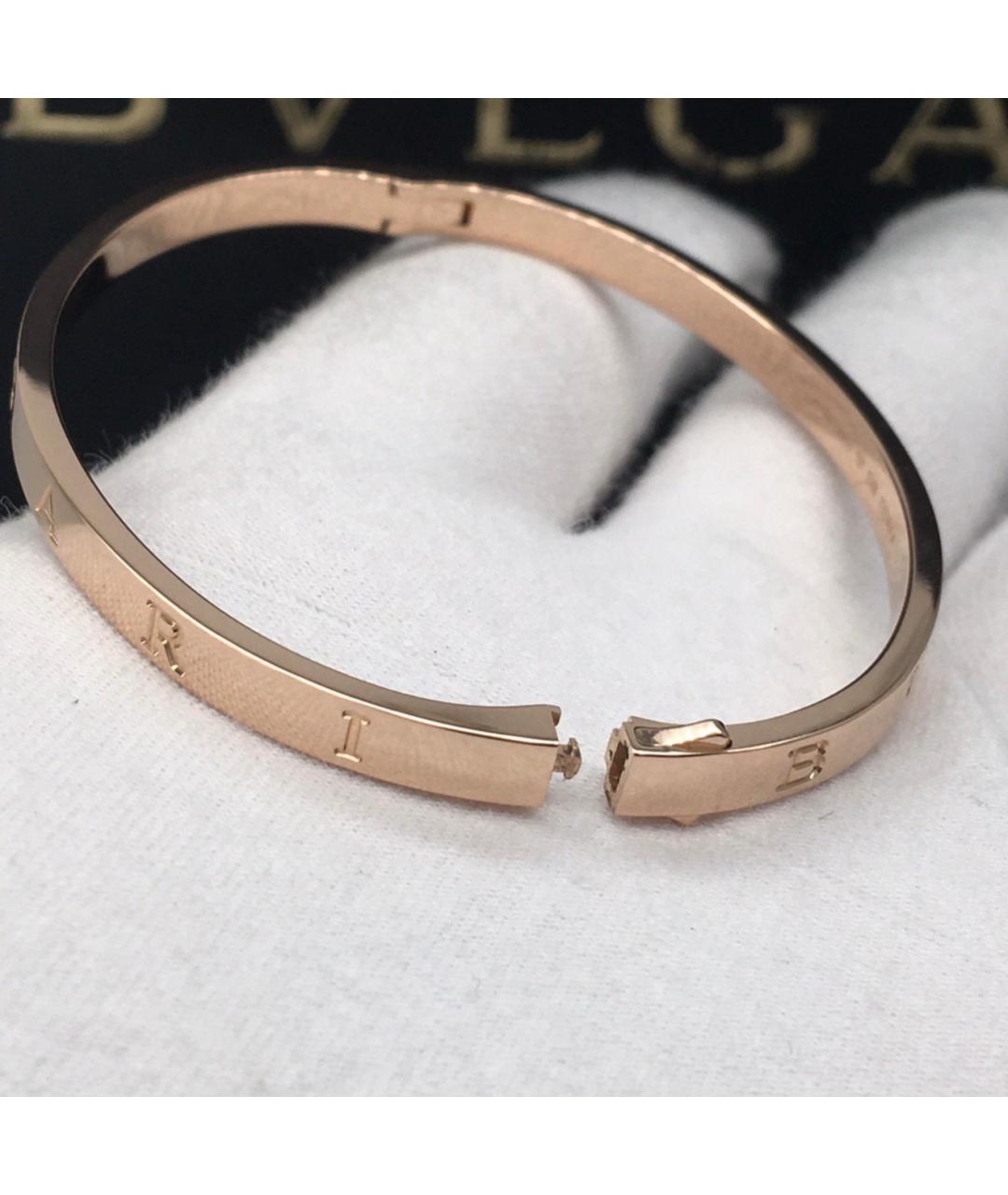 BVLGARI Золотой браслет из розового золота, фото 5
