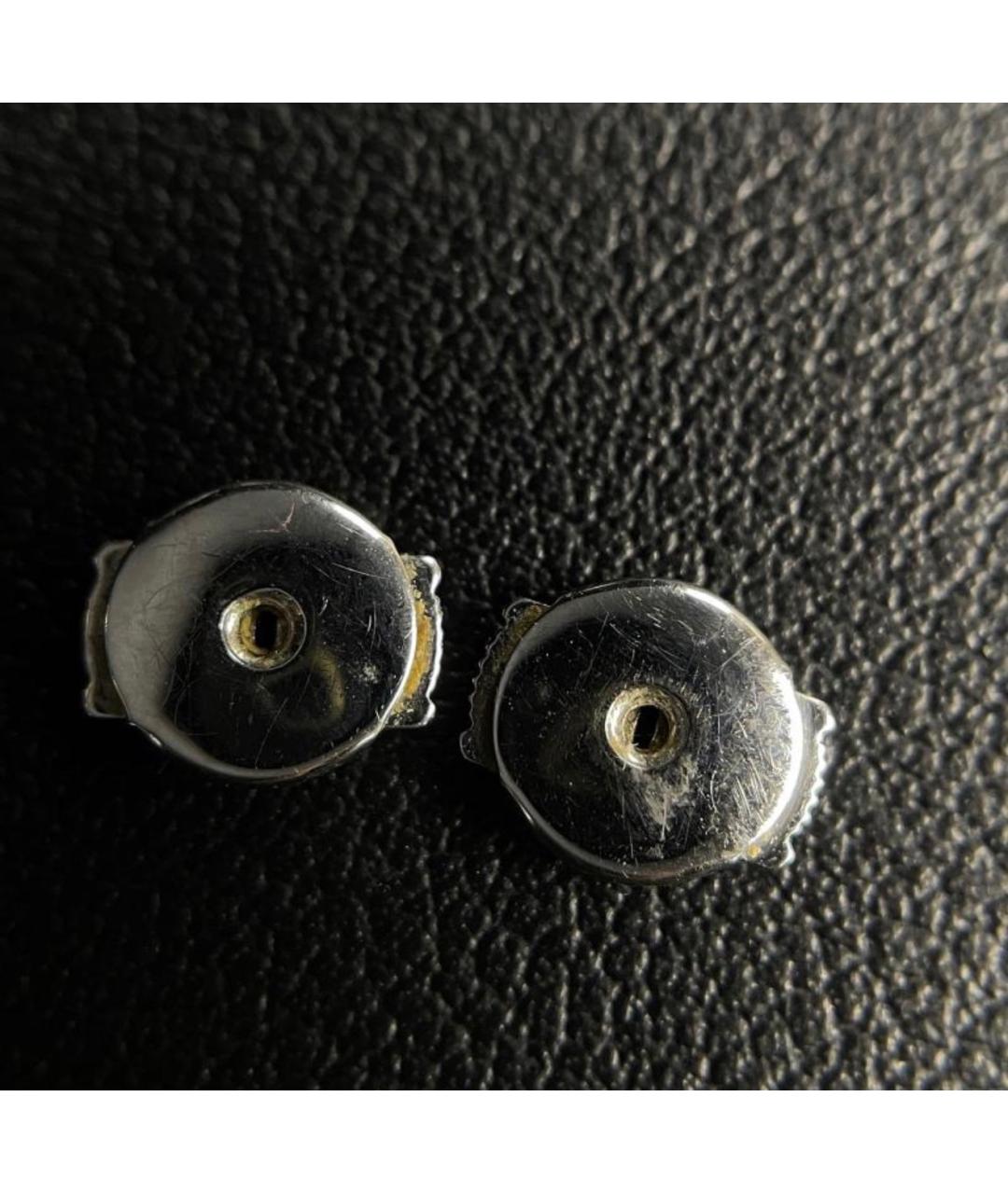 BVLGARI Серебряные серьги из белого золота, фото 7