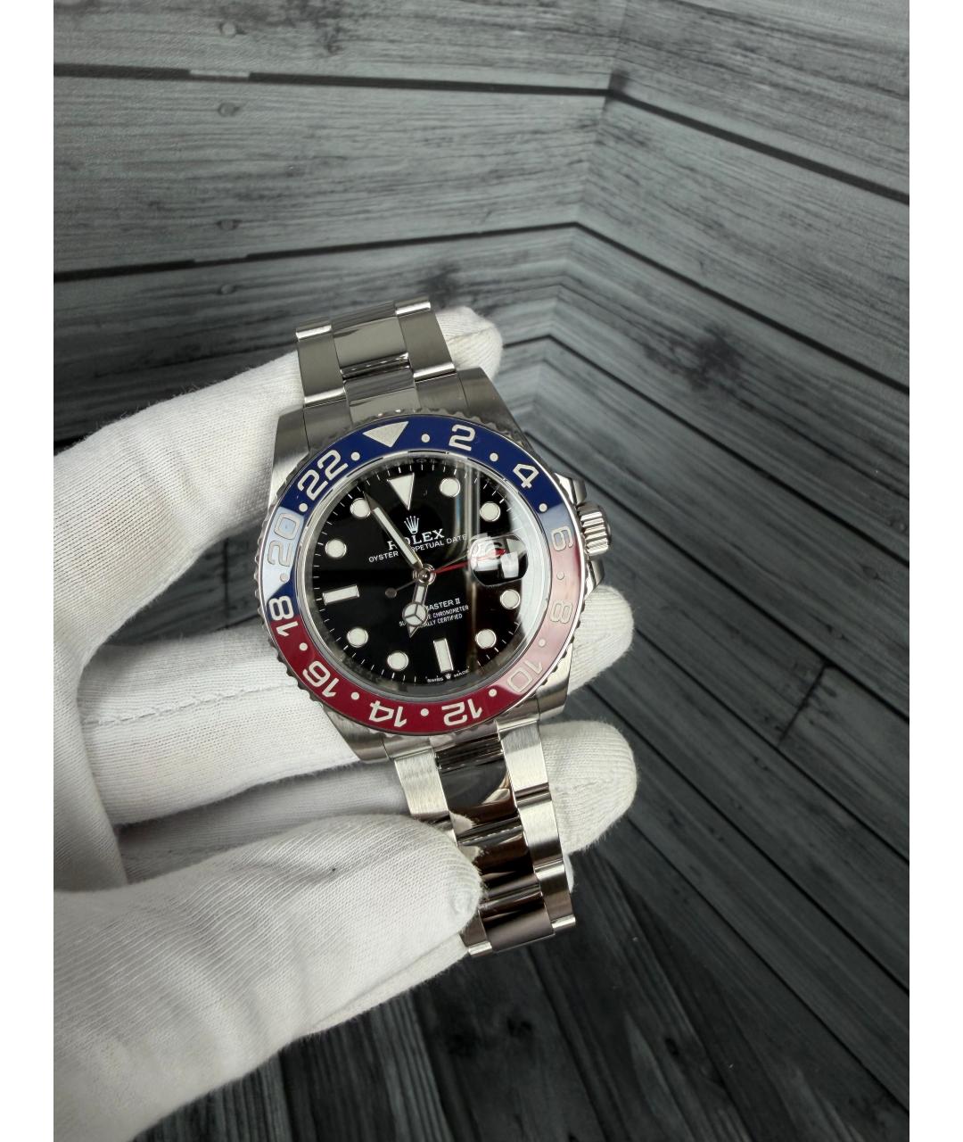 ROLEX Черные часы, фото 3