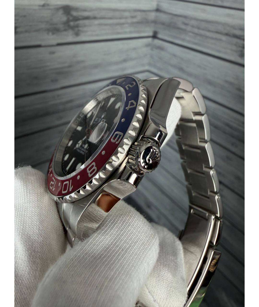 ROLEX Черные часы, фото 4