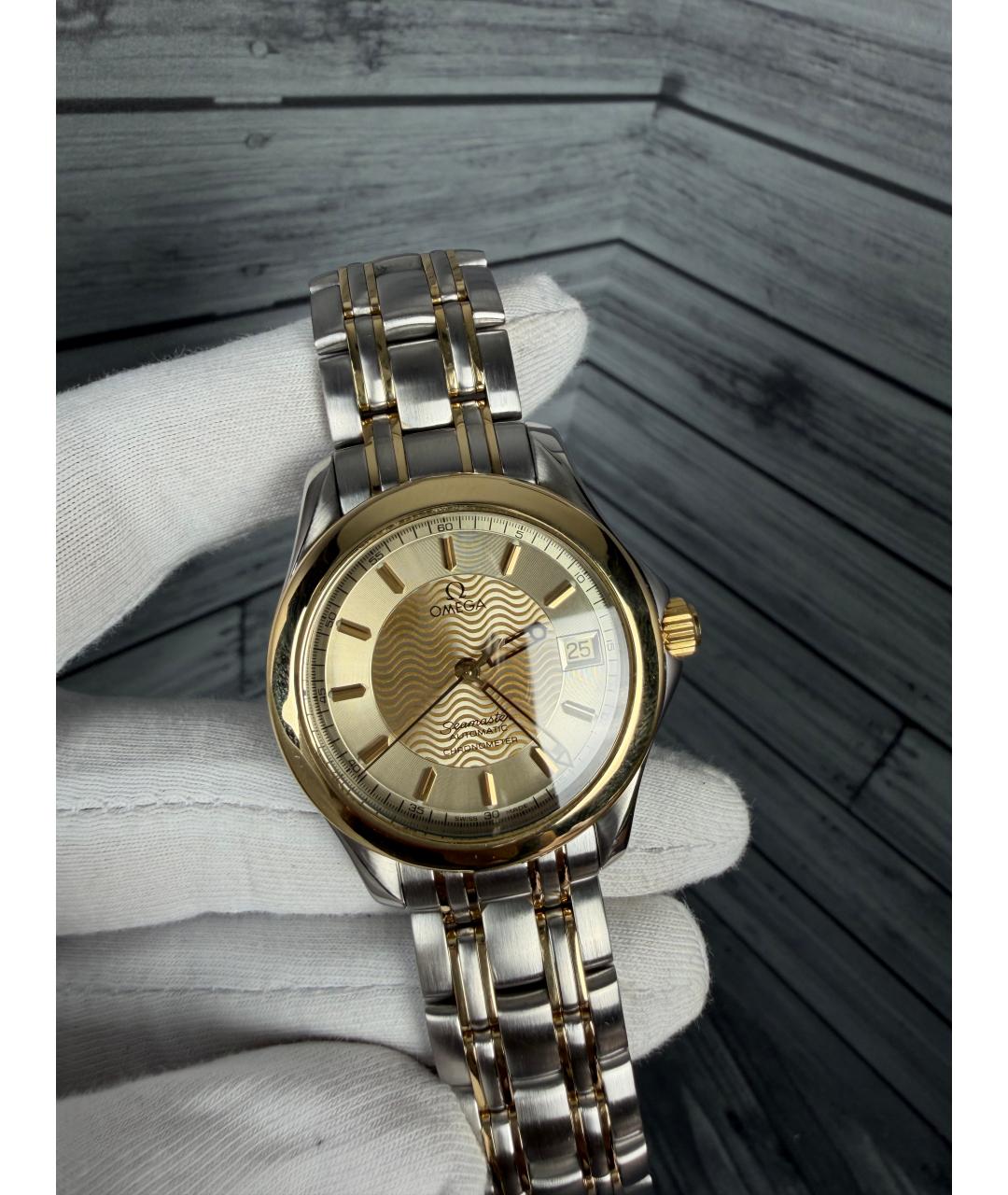 OMEGA Золотые часы из желтого золота, фото 2