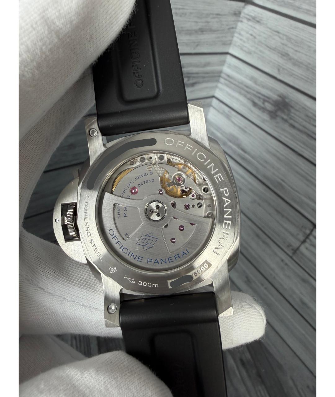 PANERAI Черные часы, фото 8