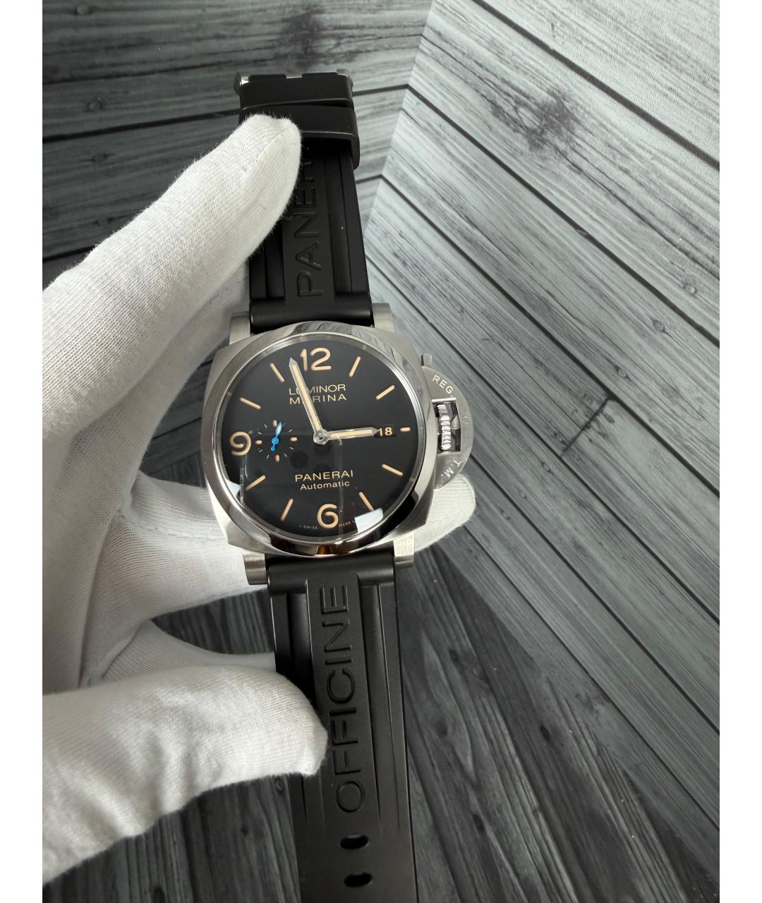 PANERAI Черные часы, фото 3