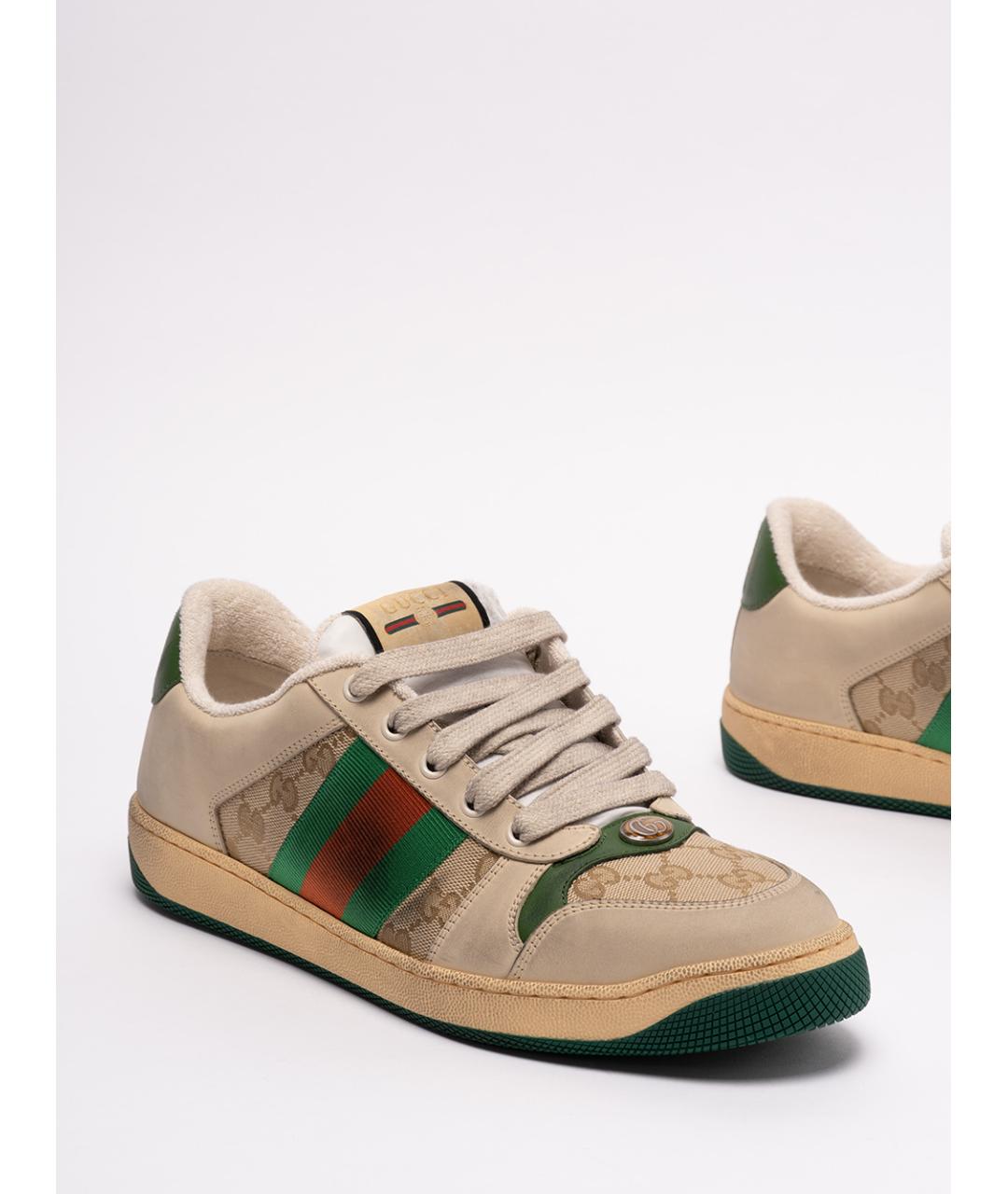 GUCCI Мульти низкие кроссовки / кеды, фото 5