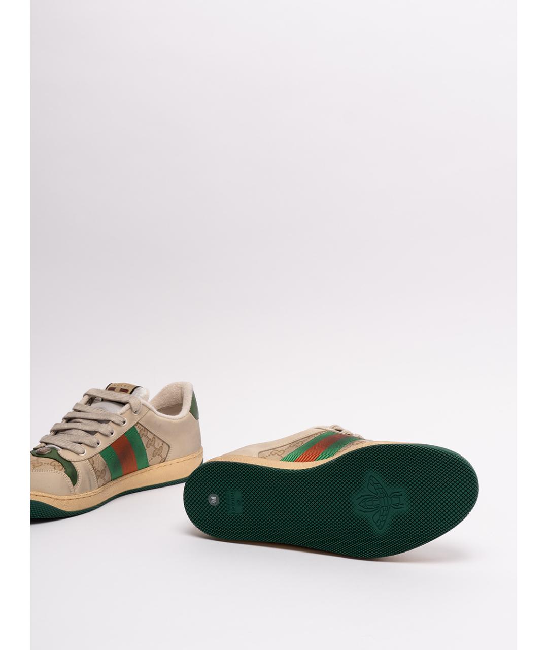 GUCCI Мульти низкие кроссовки / кеды, фото 4