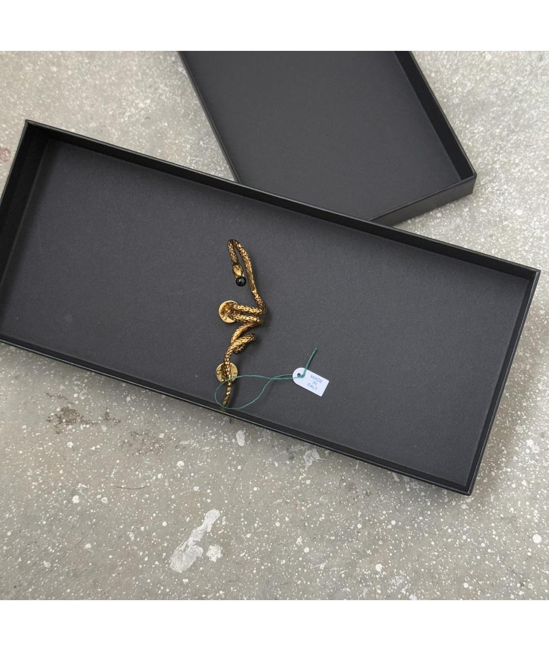 SAINT LAURENT Золотая металлическая булавка / брошь, фото 9